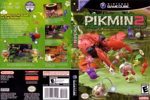 Pikmin 2 (Europe) (En,Fr,De,Es,It) Cover - Click for full size image